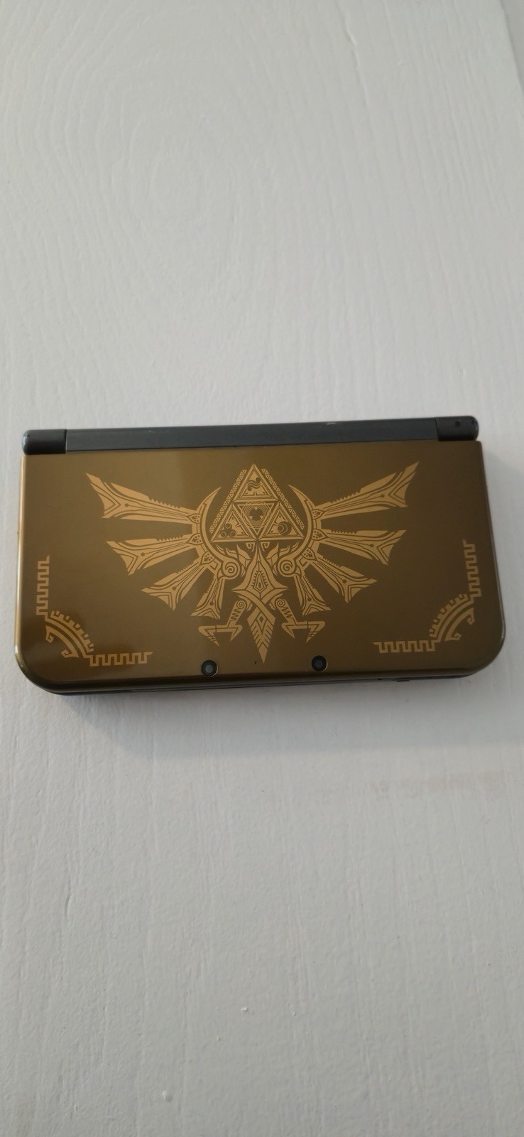 New Nintendo 3DS XL Hyrule Edition System with Charger and Stylus