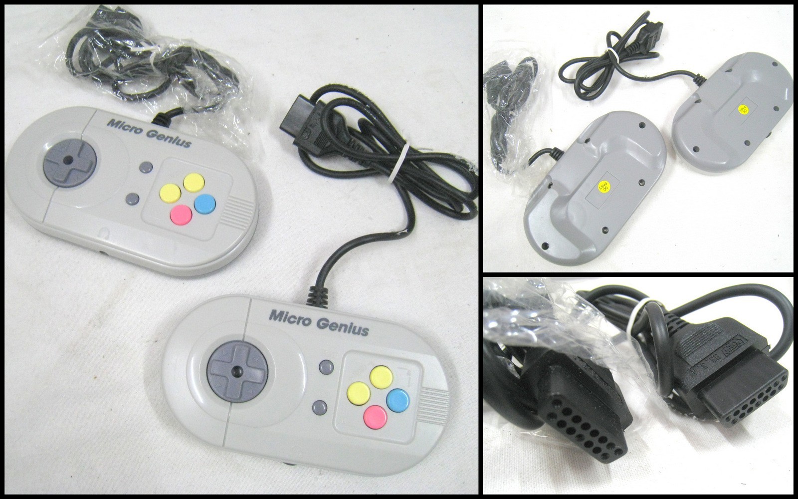 Micro Genius IQ-502 Video Game Console with 64-in-1 Video Game Cartridge