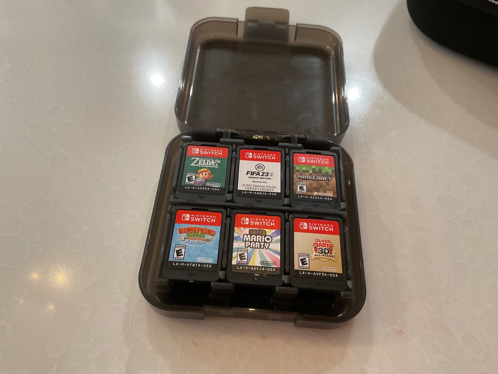 nintendo OLED Model console with controller console holder-etc…