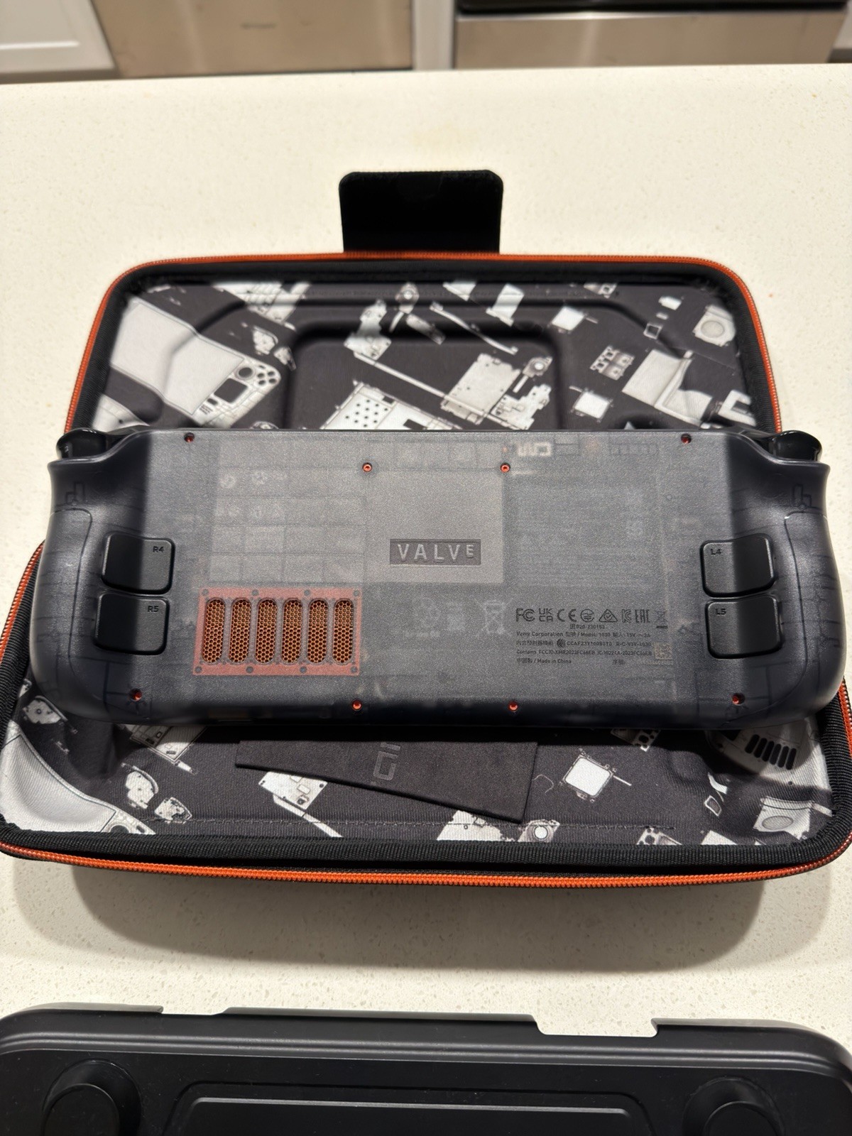 Smoky translucent Steam Deck Handheld 1 TB with other accessories included!!