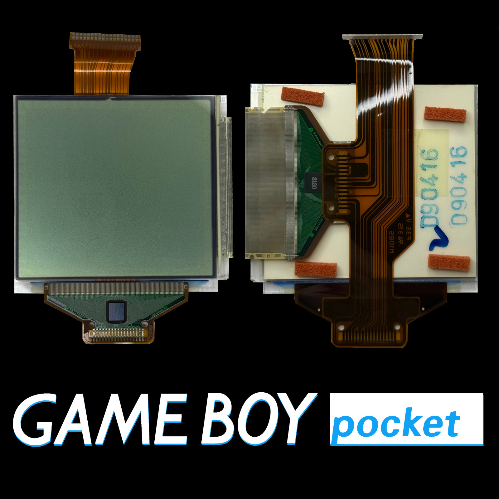 Nintendo GameBoy Pocket Screen GBP OEM Genuine LCD Replacement Original Serviced