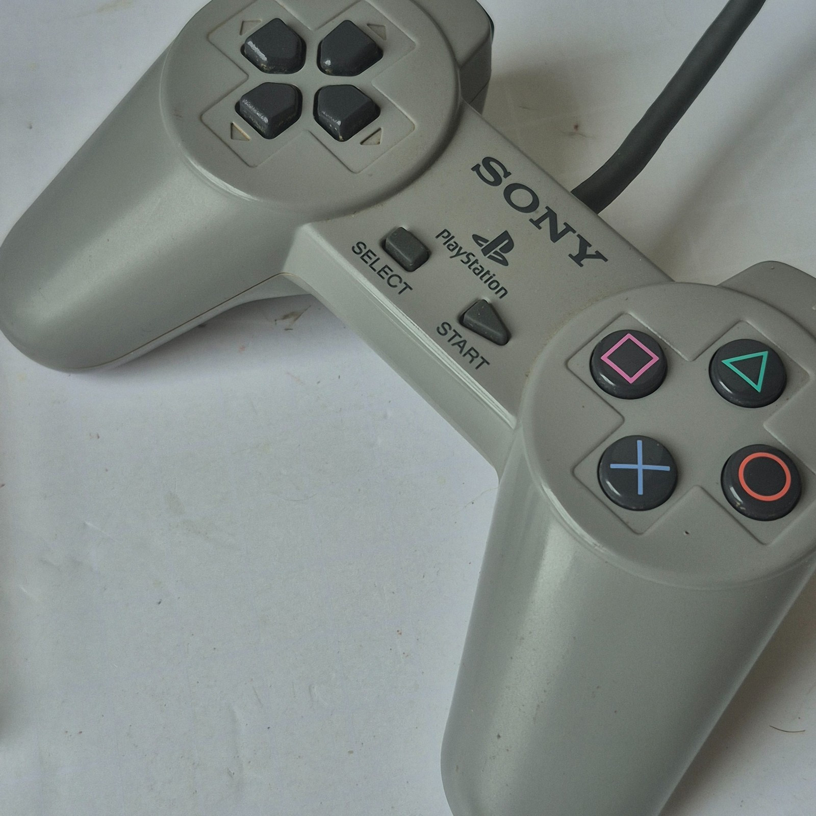 SONY PS1 CONSOLE BUNDLE ~ Controller, Cords, 5 Game ~ TESTED – WORKS! ~ SCPH7501