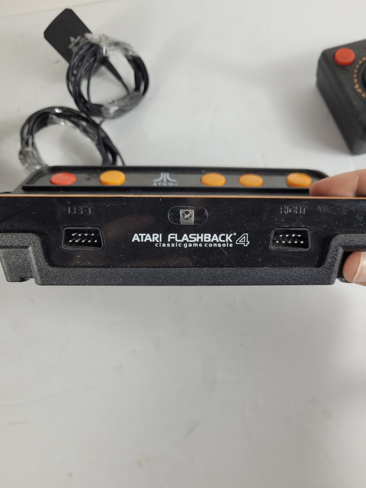 Atari Flashback 4 Home Console Black with 2 Joysticks (Pre-owned – tested)