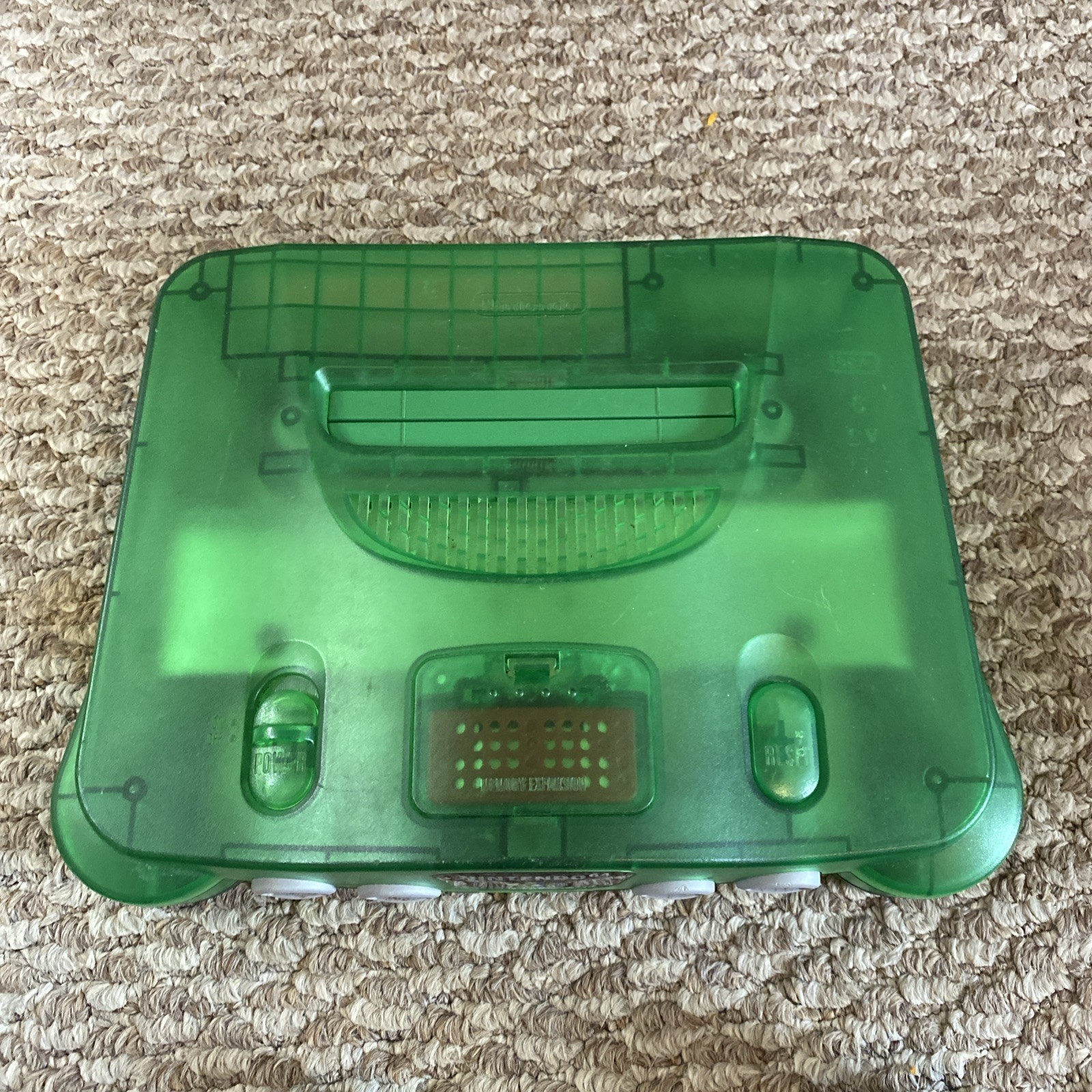 Nintendo 64 Donkey Kong Game Console Bundle – Jungle Green Exp Pak Donkey Kong
