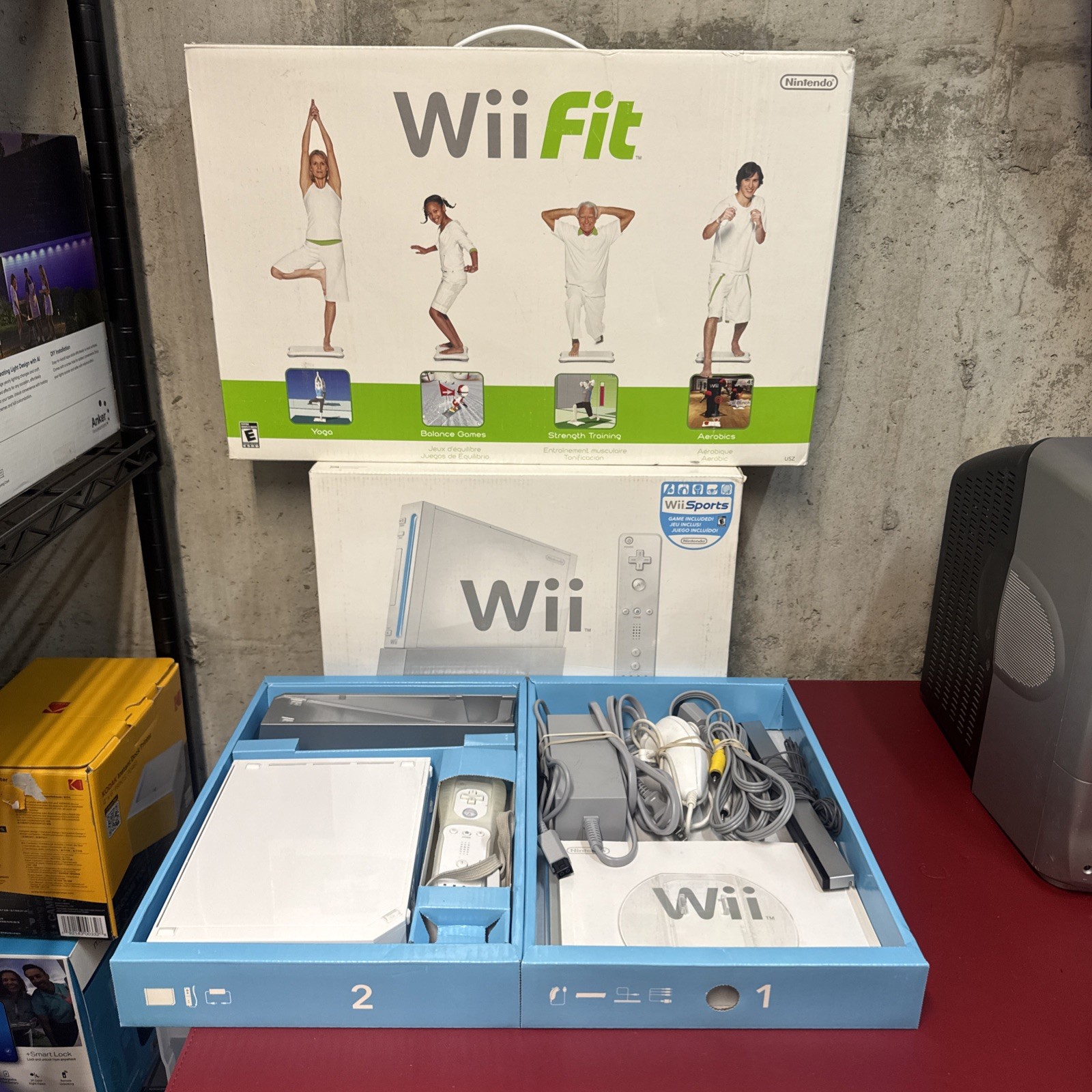Nintendo Wii (Sports Game Not Included) White Console w/ Box – Tested