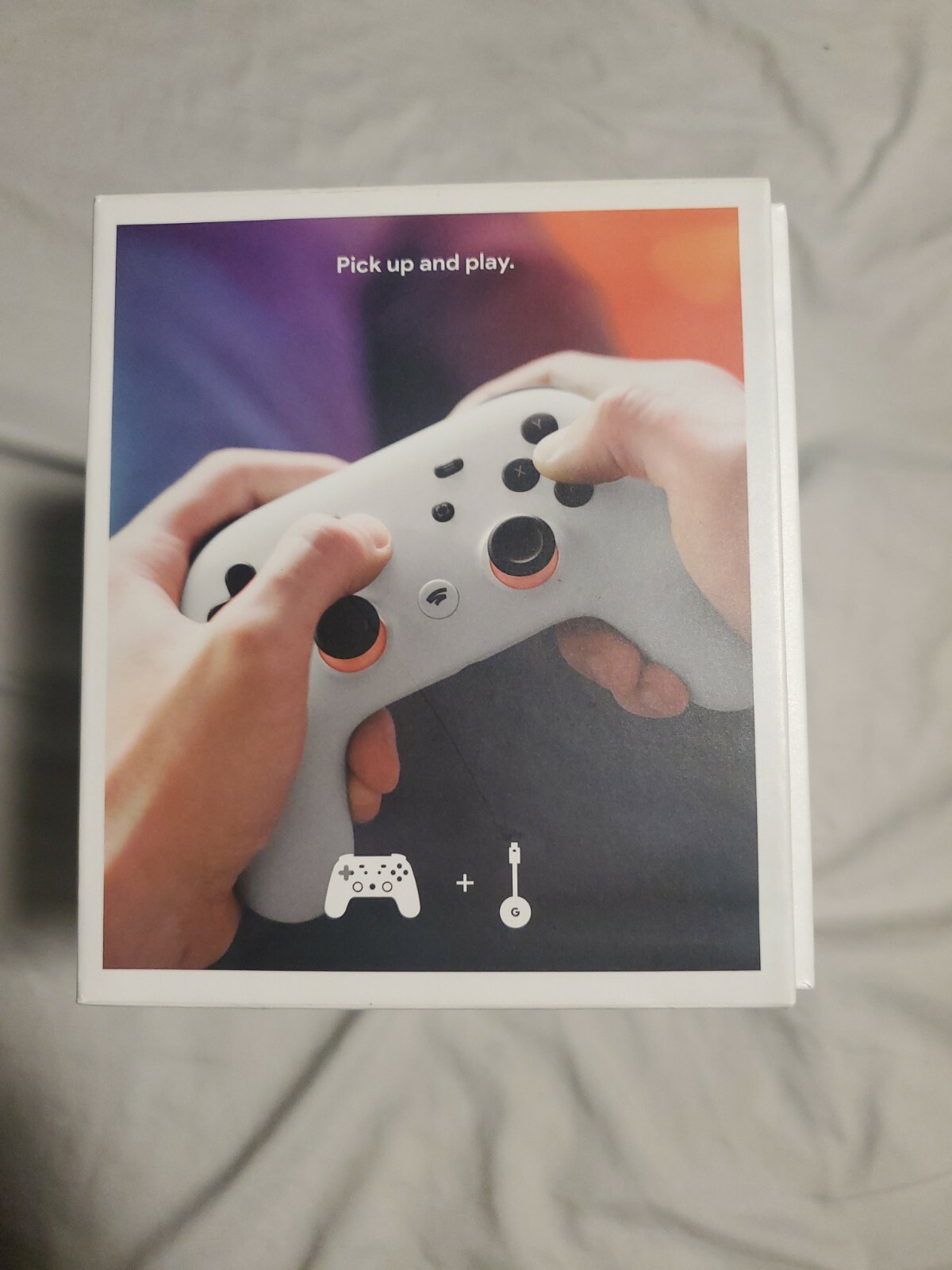 Stadia White Control also No Chromecast.