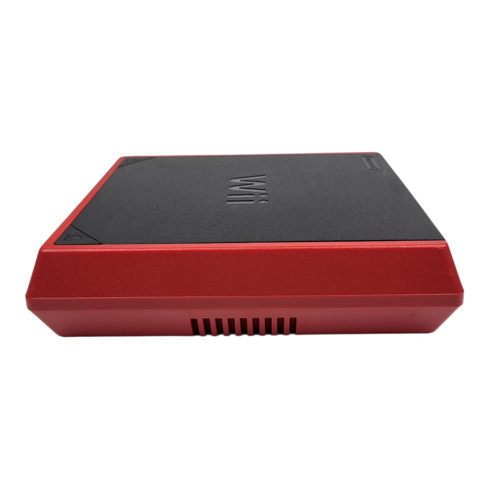 Nintendo Wii Mini Console Red RVL-201(USA) w/ All Cables No Controller Tested