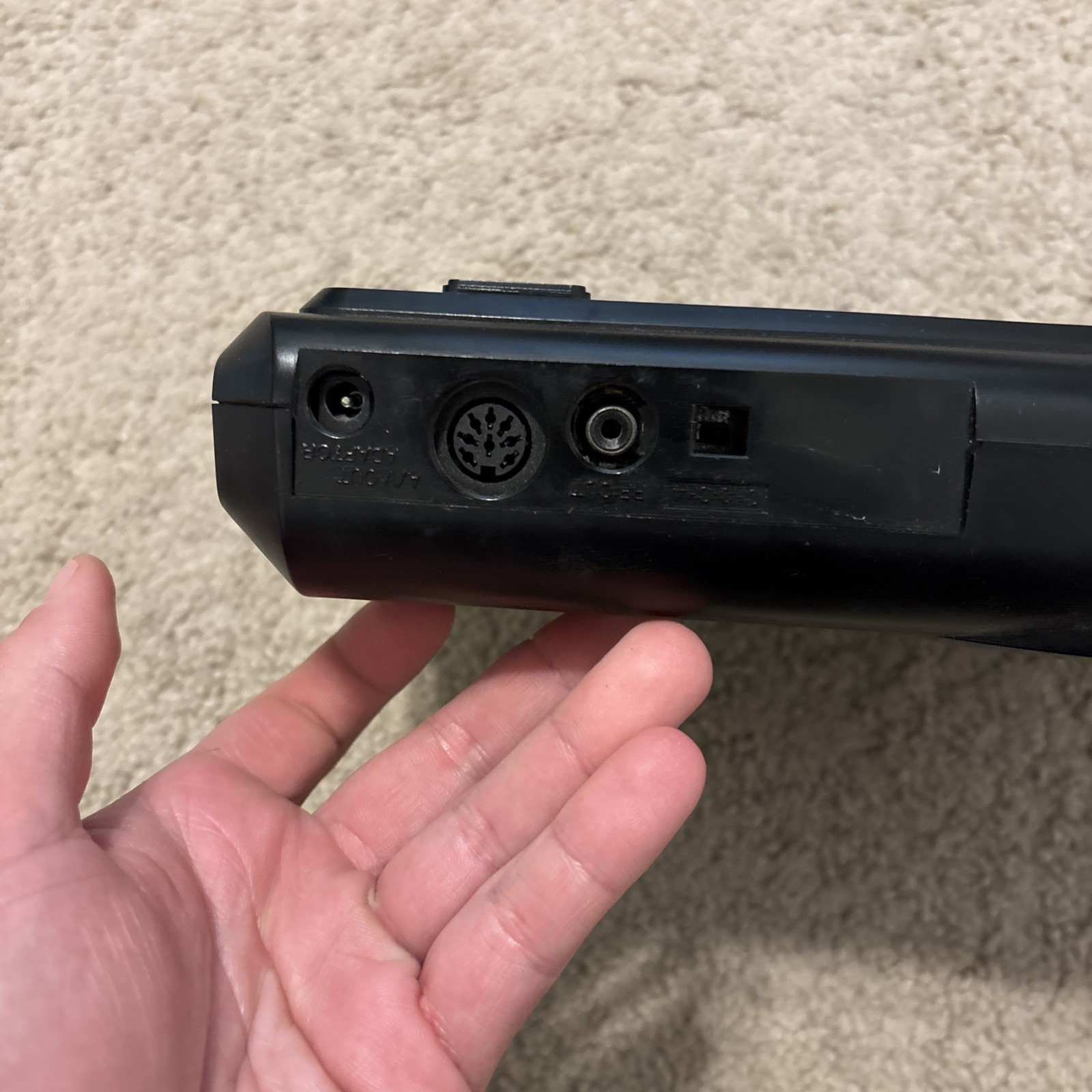 NOT WORKING Sega Genesis 16 Bit Console Only Model 1601 For Parts / Broken