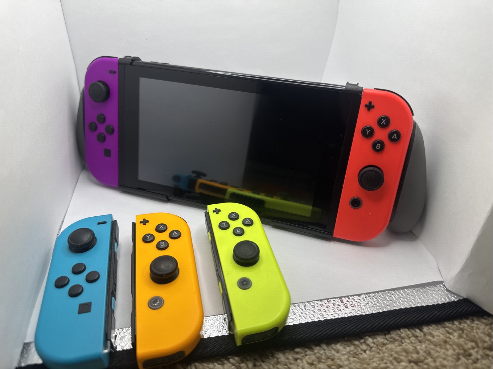 nintendo switch console bundle with games