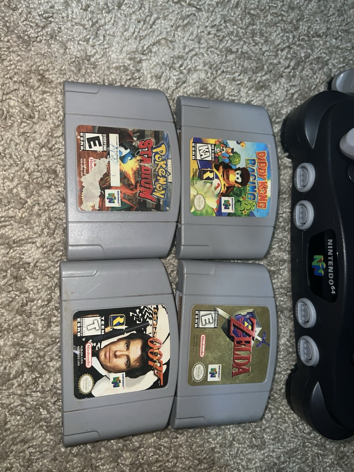 TESTED* RETRO NINTENDO Bundle with Accessories Controllers Games Etc See Pics