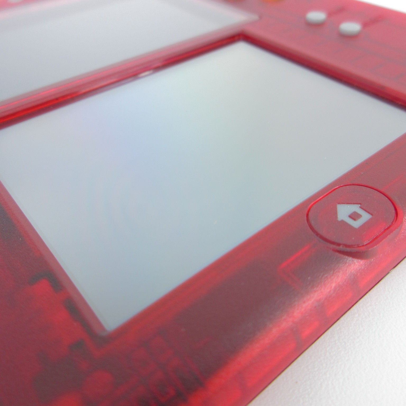 【Mint】Nintendo 2DS Pokemon Clear Red Console Japanese Edition #DEN1115/02