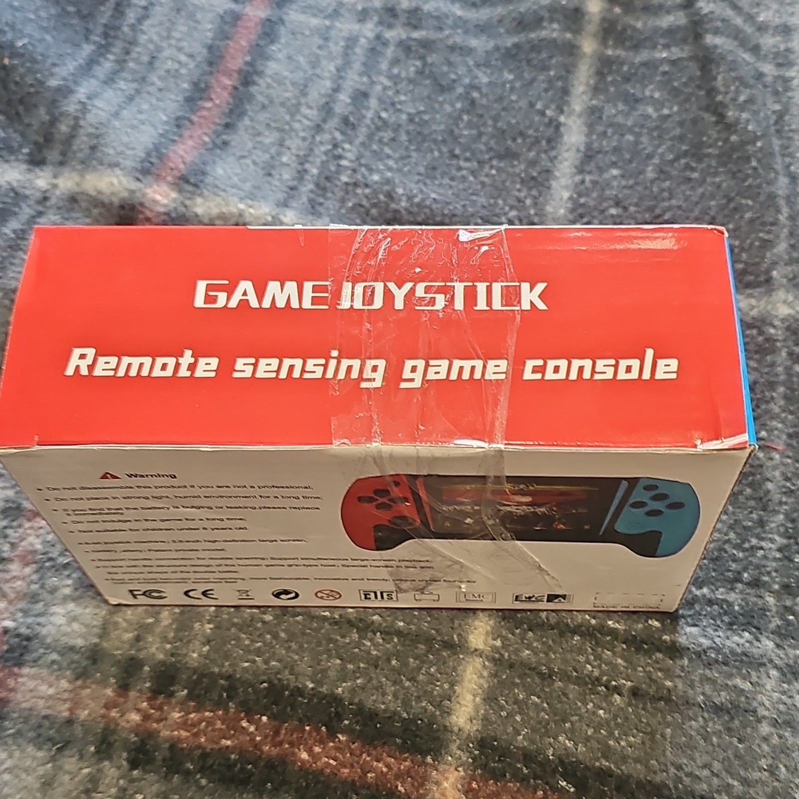 Q21 Handheld Game Console 3.5″ HD Screen USB Red Blue Black Double Sparring