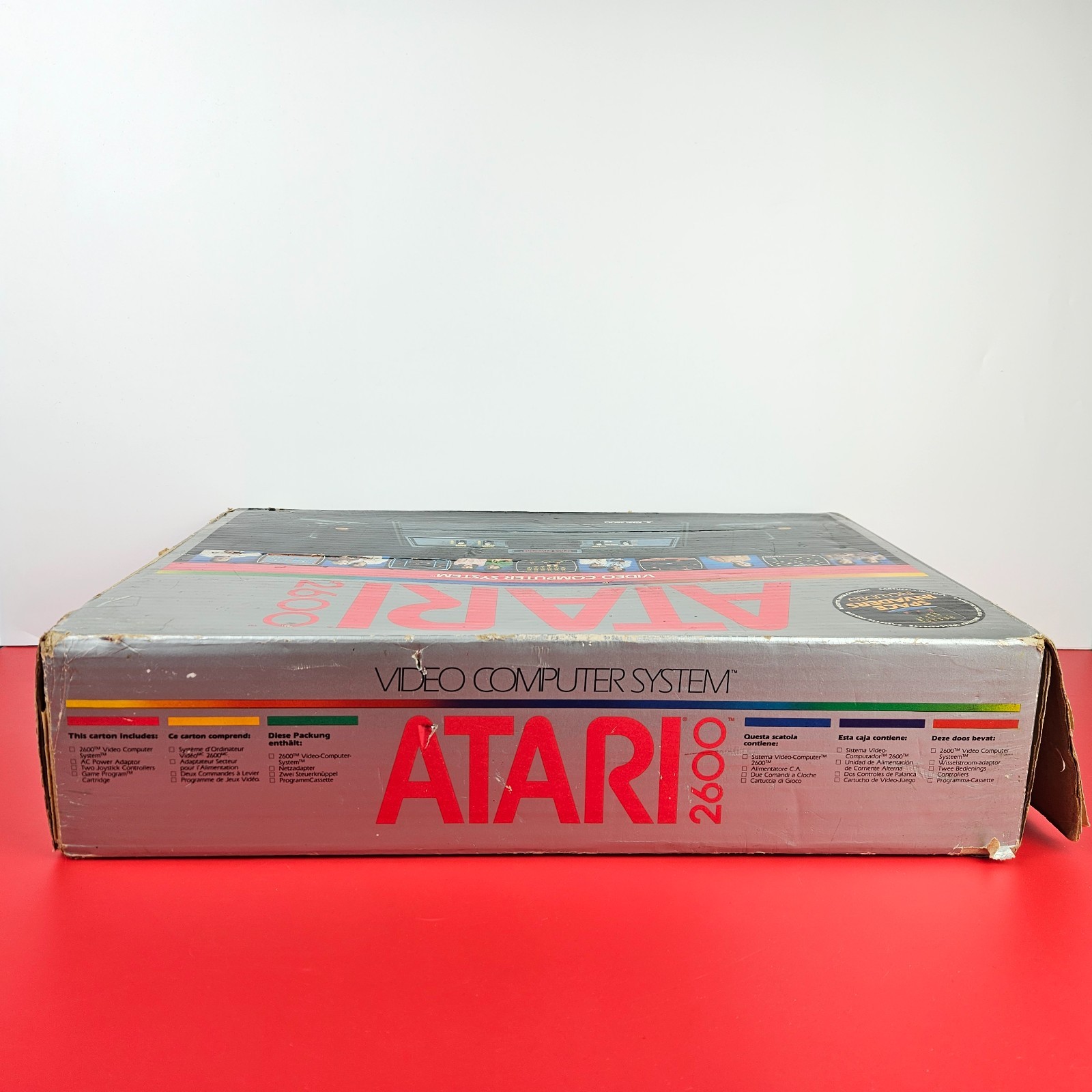 Atari 2600 “Darth Vader” VCS Console Box, Space Invaders, 2 Joysticks COMPLETE