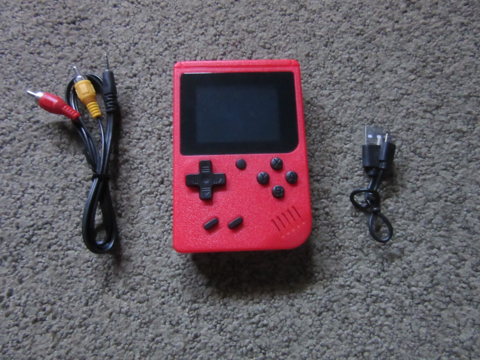 Retro FC 400 in 1 Red Handheld Famiclone Gaming Console System