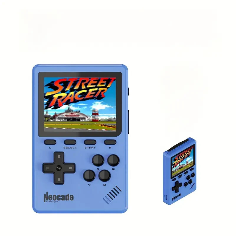 NEOCADE GB Pocket Retro Gaming Console – Licensed GBA Cartridge Support, 3″ HD