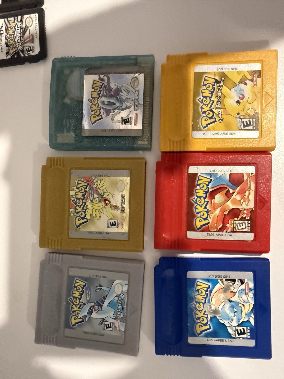 Authentic Pokemon Game Lot (with exclusive poke all 2ds and custom ips gameboys)