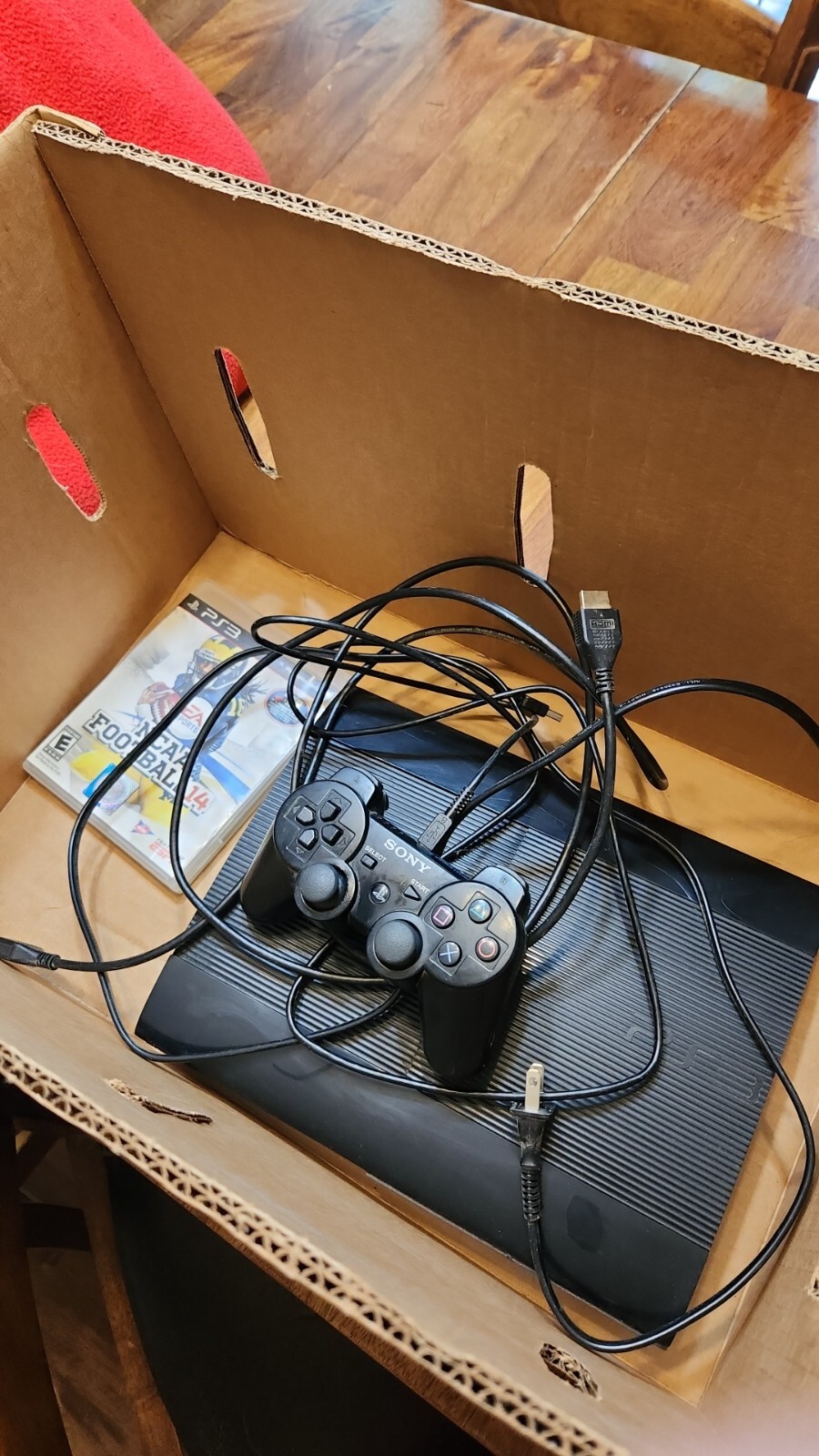 Sony PS3 console with NCAA 2014