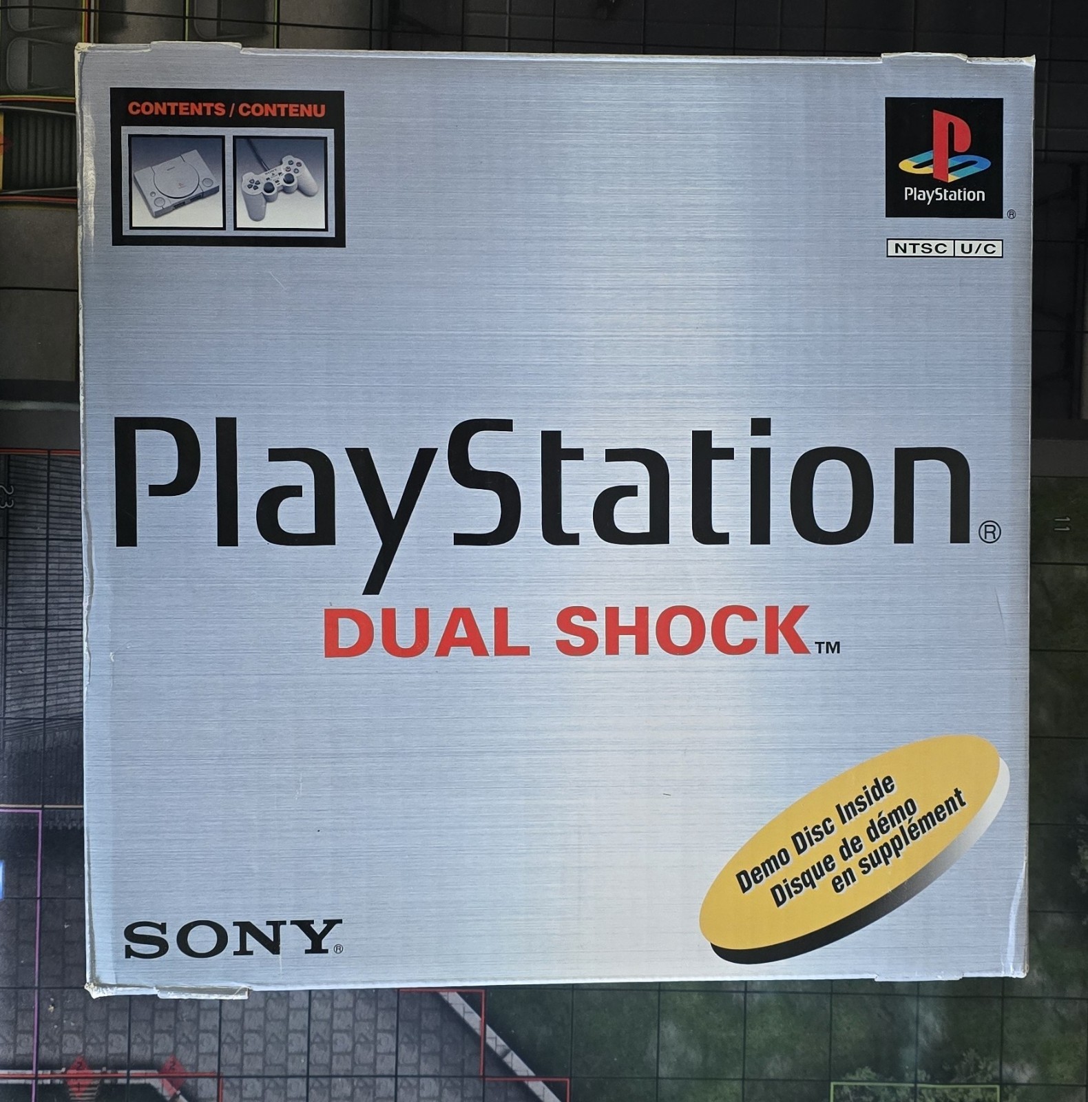 Playstation 1 PS1 PSX Console Complete Plus Protector And Extras