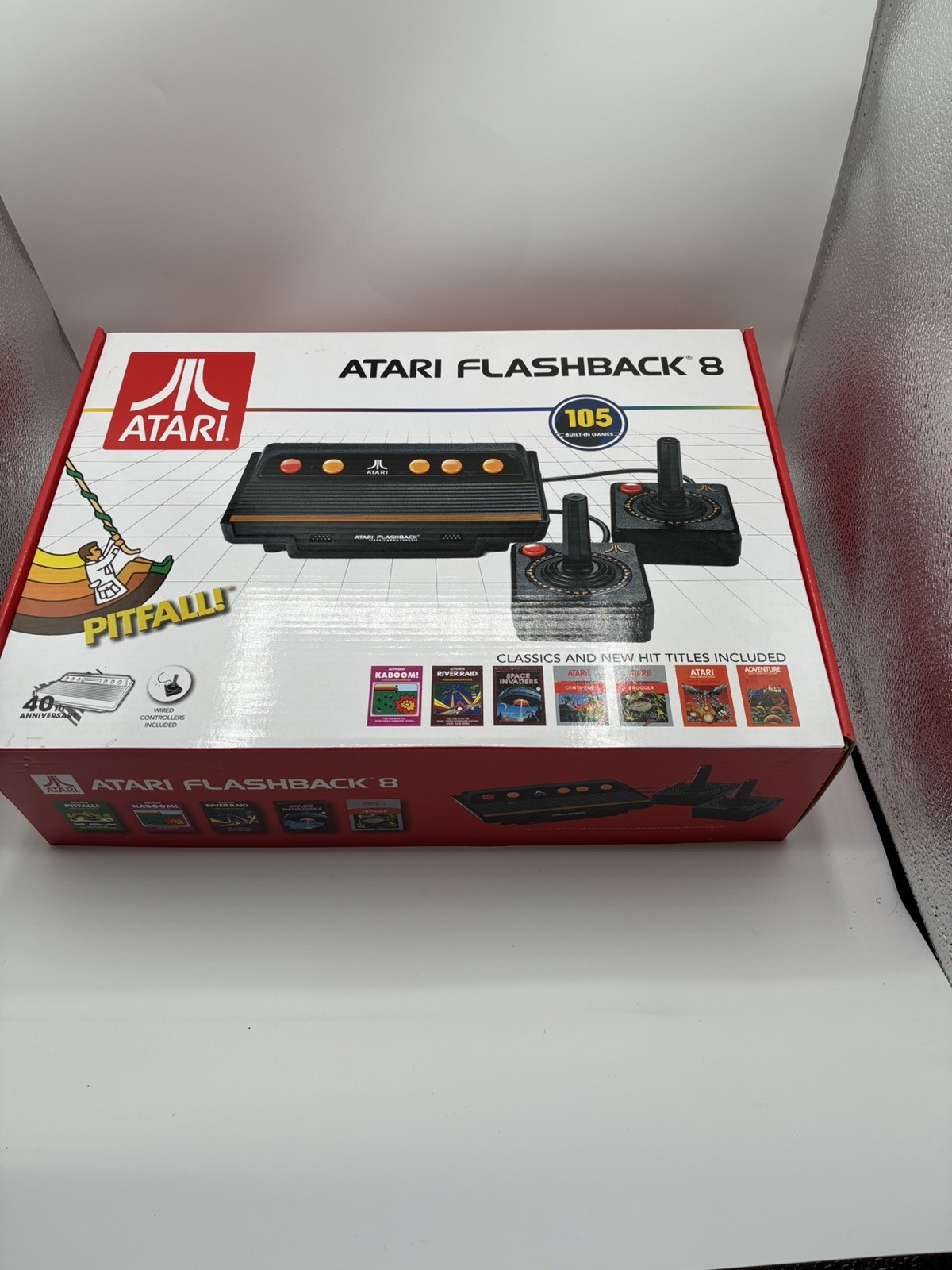 2017 Atari Flashback 8 with 105 Games Built-in AR3220 40th Anniversary Edition