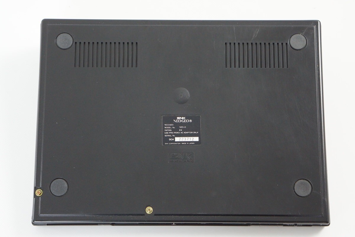 NEO GEO AES Console Boxed SNK Tested System JAPAN 223712