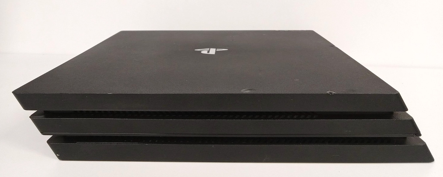 Sony PlayStation 4 PS4 Pro 1TB Console + Cables (CUH-7215B, 2020) FF, *COND* #16