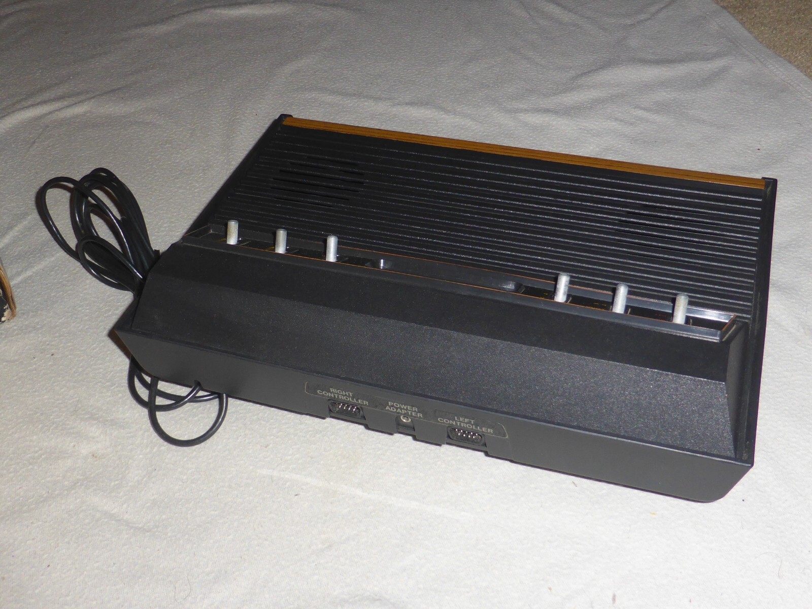 ATARI 2600 VIDEO COMPUTER SYSTEM FACTORY RECONDITIONED CX-2600 W BOX TAIWAN