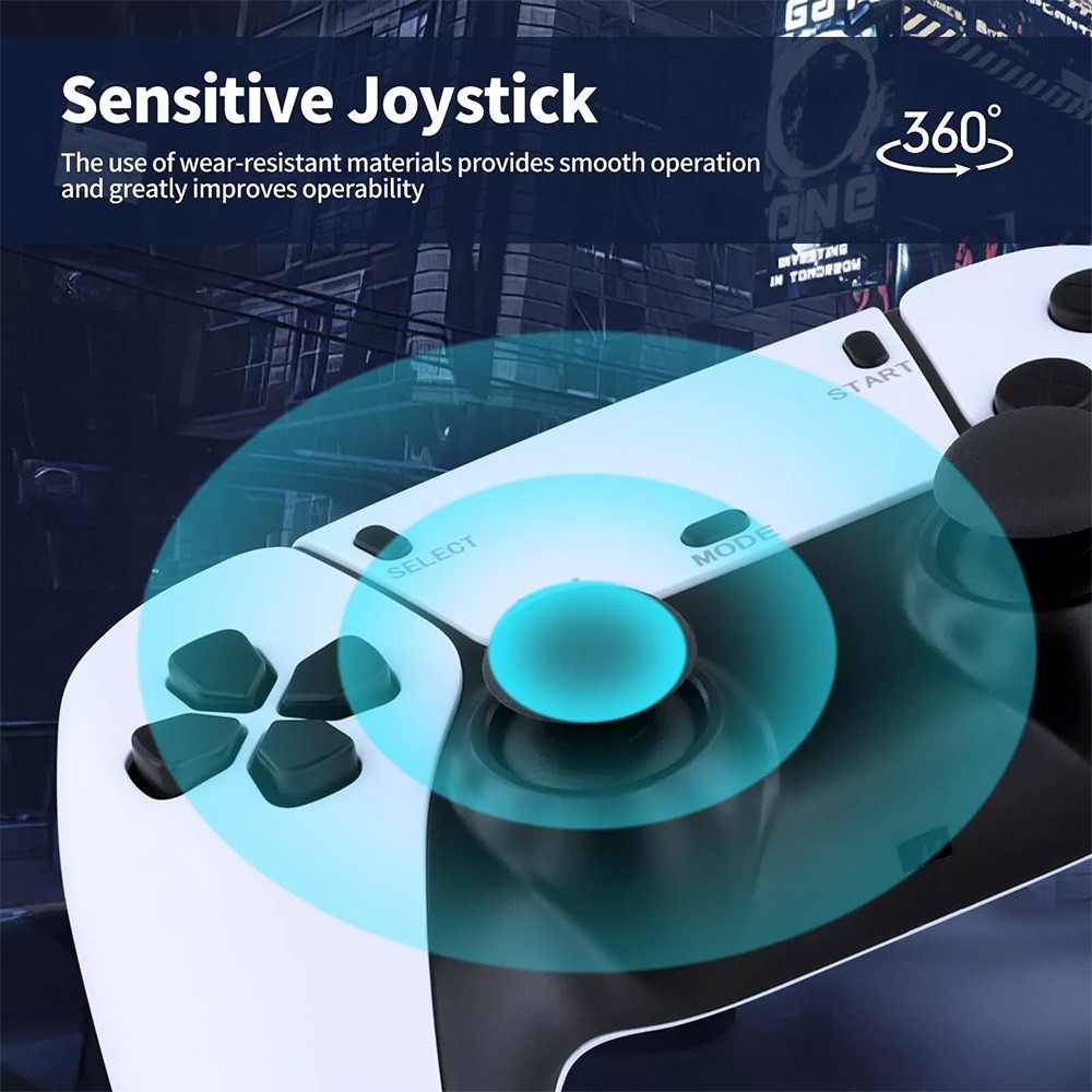 128G HDMI TV Video Game Stick M15 4K Gaming Console Gamepad 2 Pack Controller