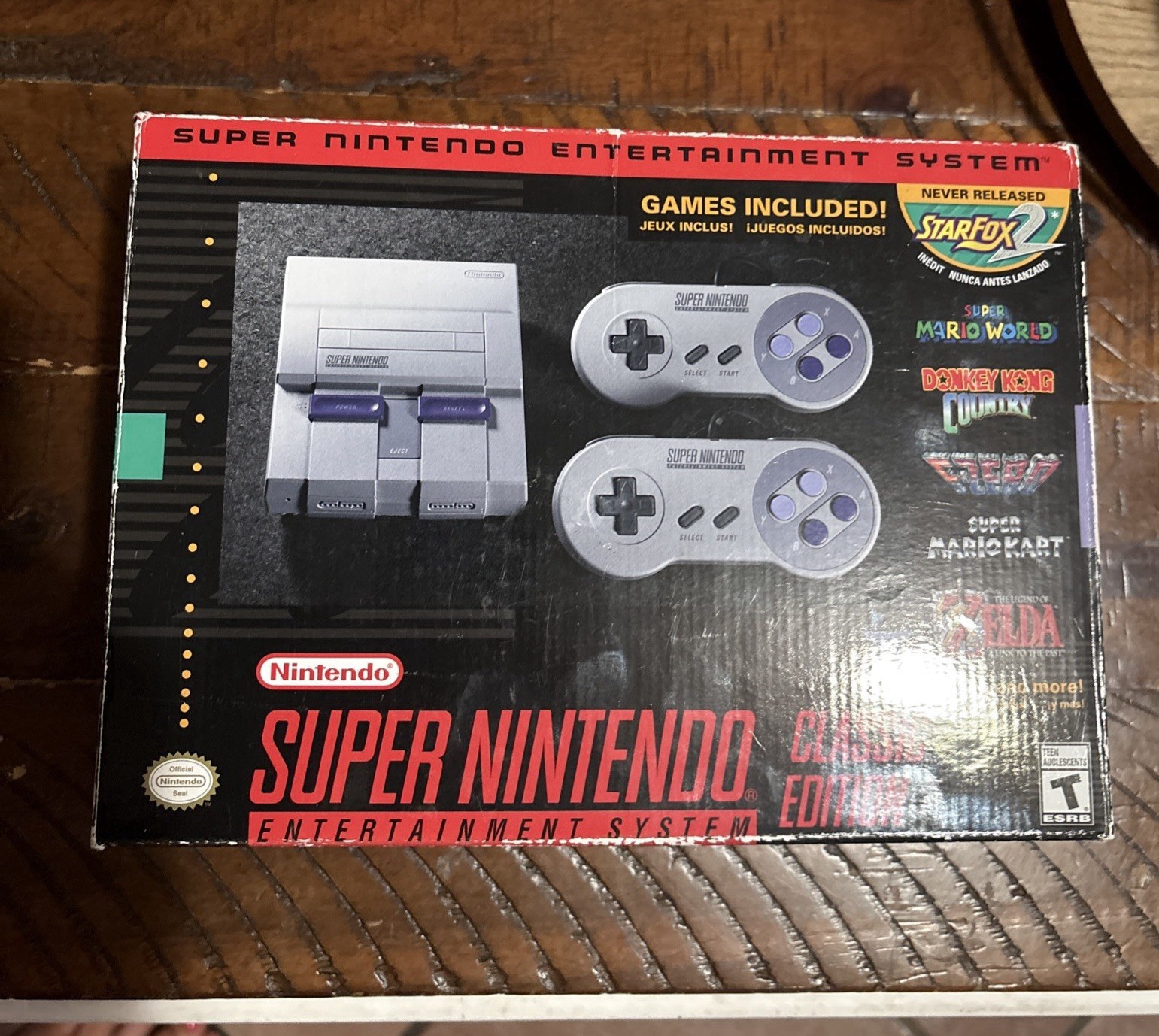 Nintendo Super NES Classic Edition Video Game Console – Gray