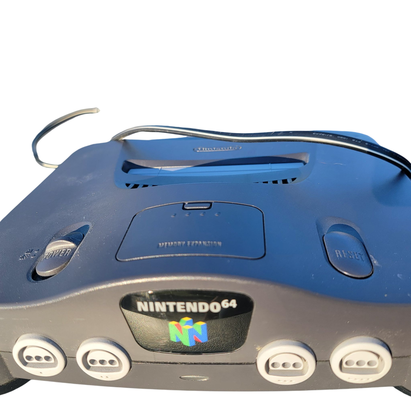 Nintendo 64 Console NUS-001 Gray Control Deck Made in Japan 1996 Powers Up