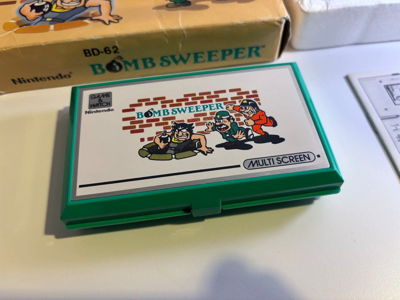 Nintendo Game & Watch BOMB SWEEPER battery operated classic toys electronic game