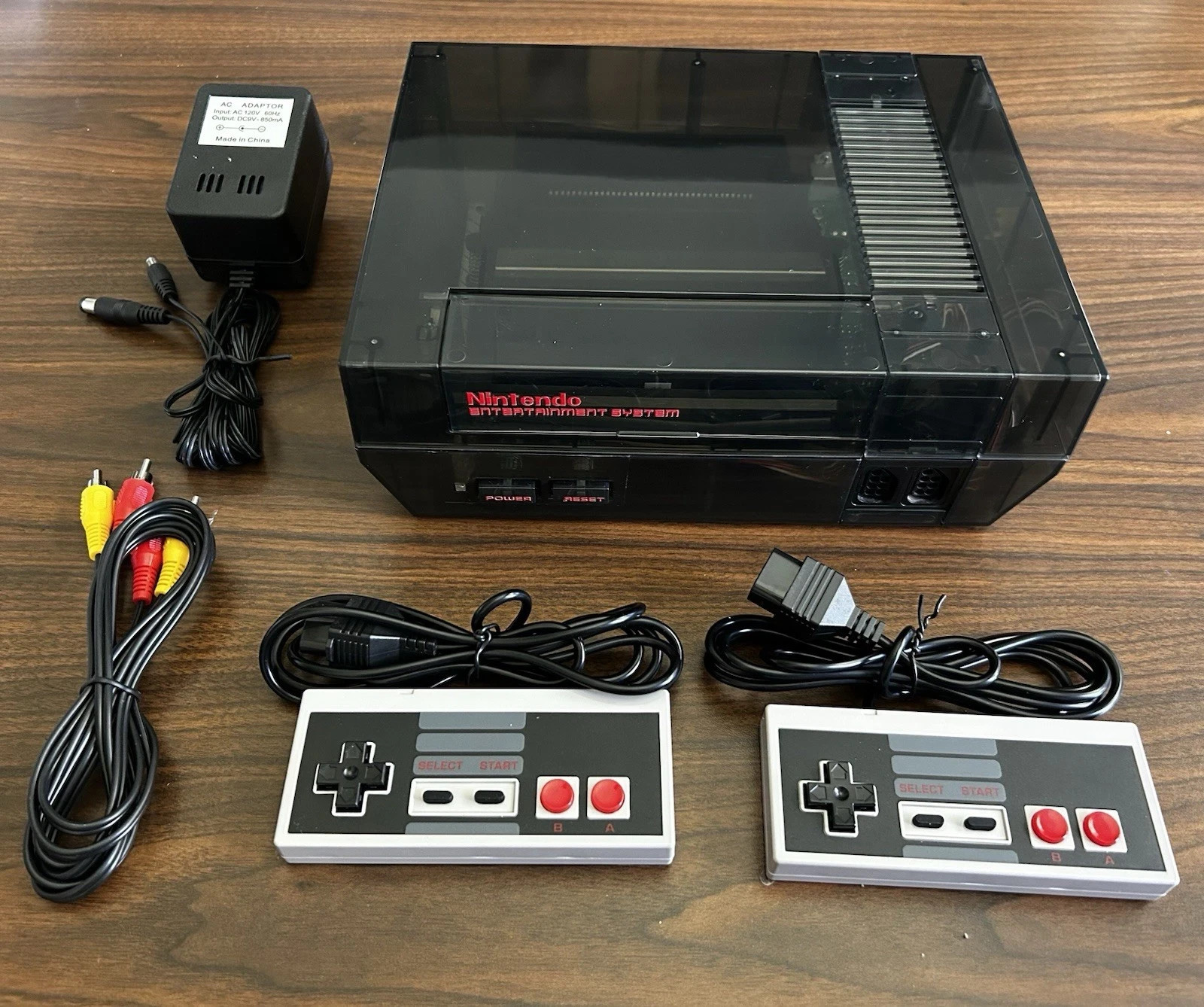 clear black Nintendo NES Console Lava RGB ver 2.0- FAST SHIPPING