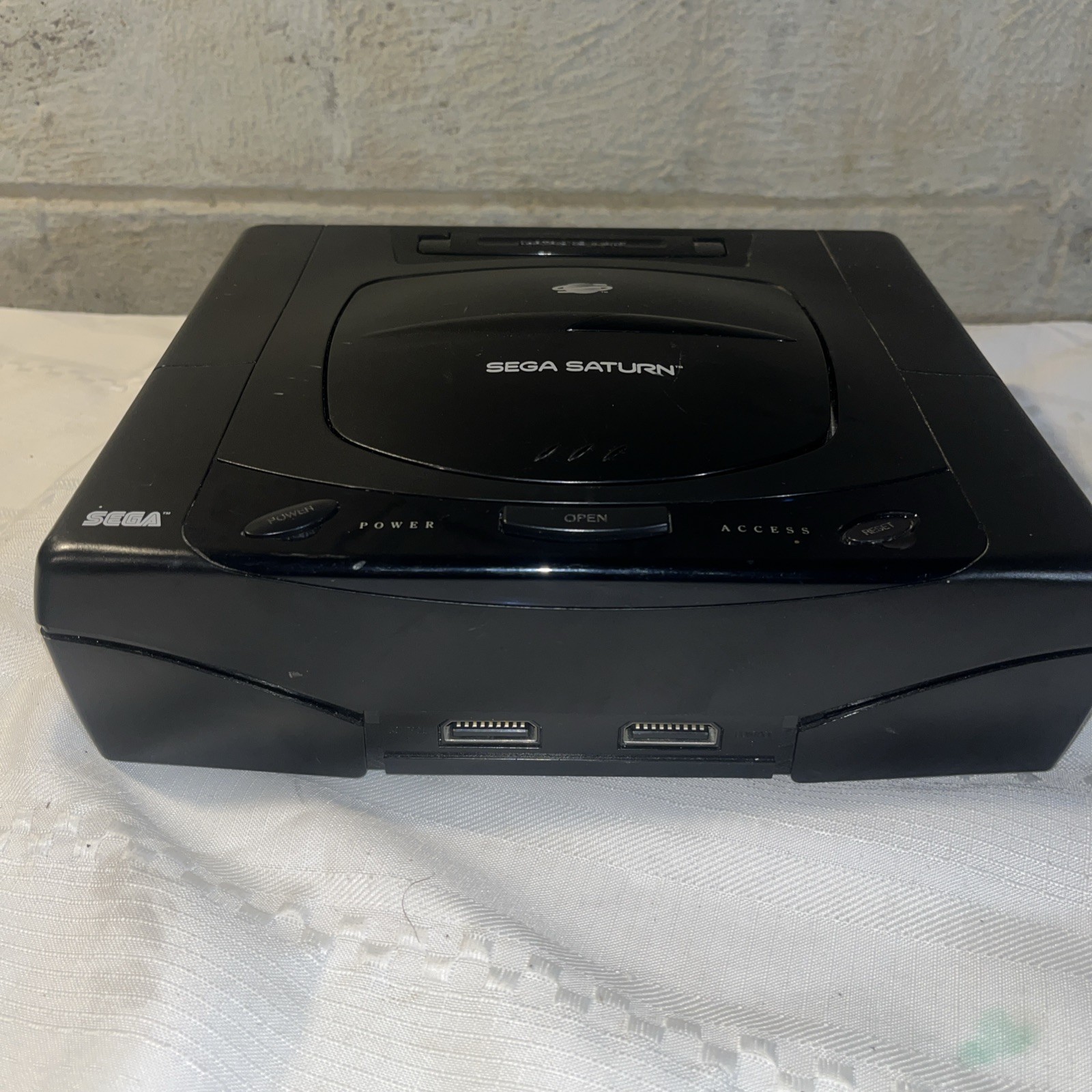 Sega Saturn Console (NTSC) Bundle System Cords Controller *NEW SAVE BATTERY*