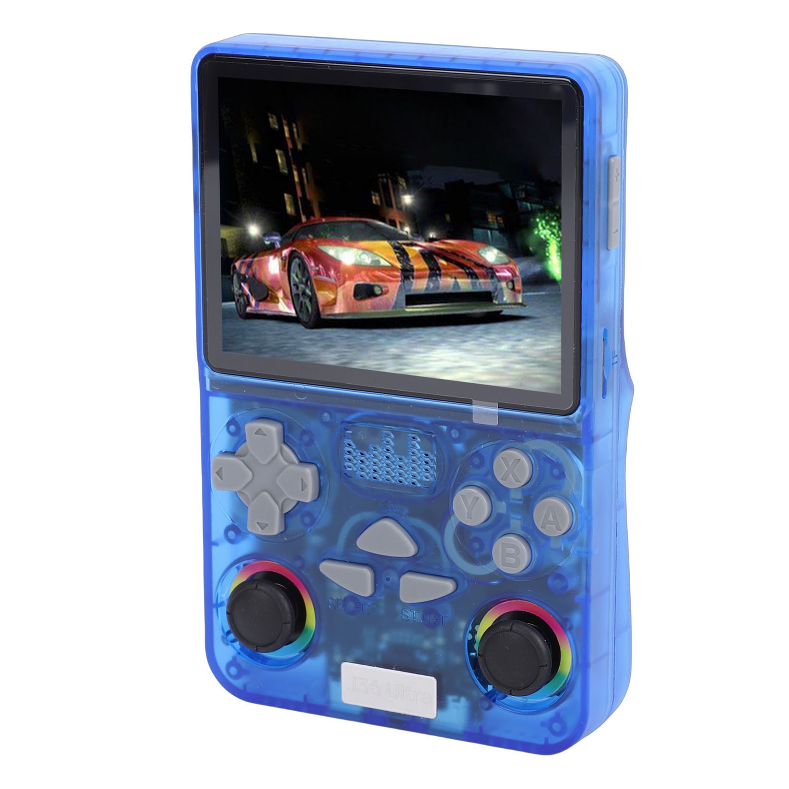 Retro Handheld Game Console 4 Inch Screen Built In 64GB Small Memory Card S FZNA