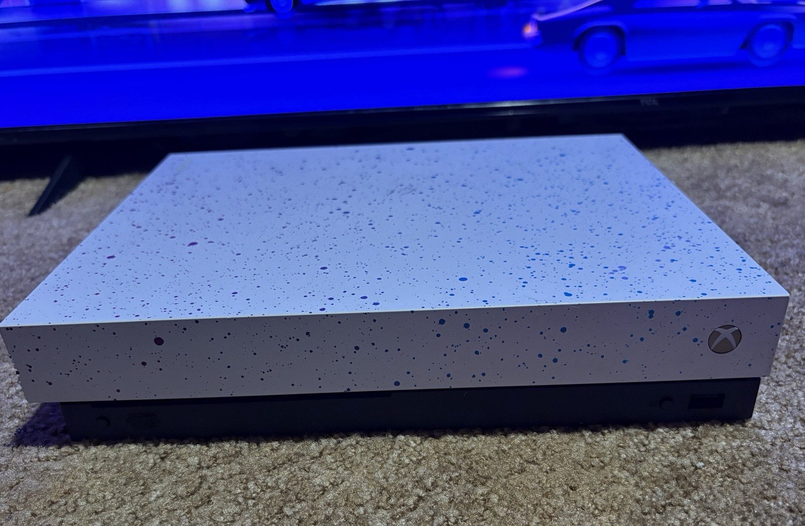 Microsoft Xbox One x Hyperspace 1TB Console with Cables and A Controller