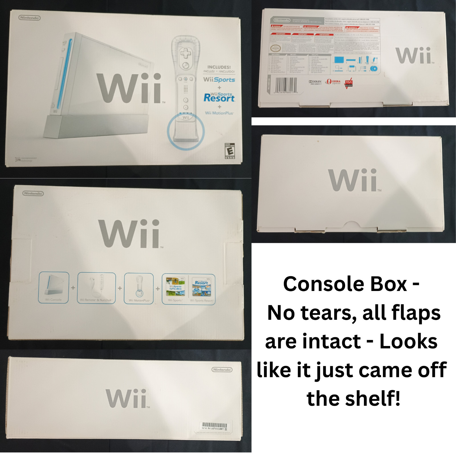 🎮 Nintendo Wii Console Boxed Complete Bundle – Sports, Mario & Rare Accessories