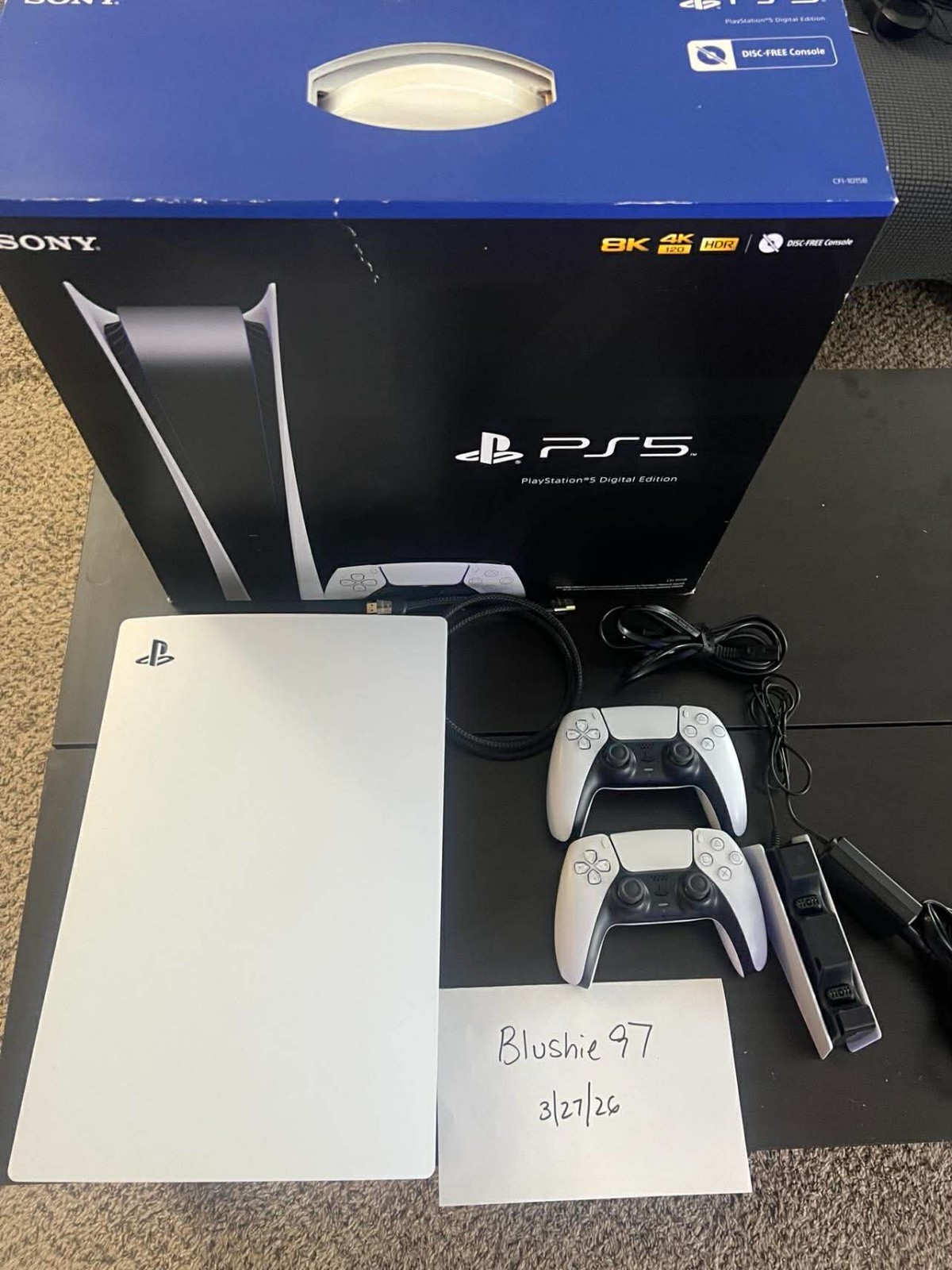 Sony PlayStation 5 825GB White (Disc Edition)