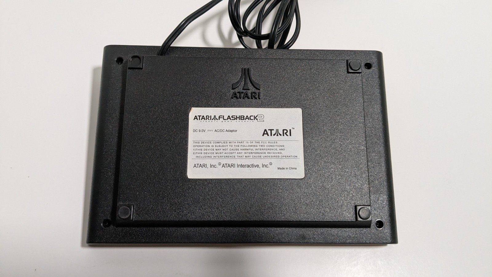 Atari Flashback 2 with 2 Joystick and AC Adapter, 40 Games Pre-Loaded, Tested