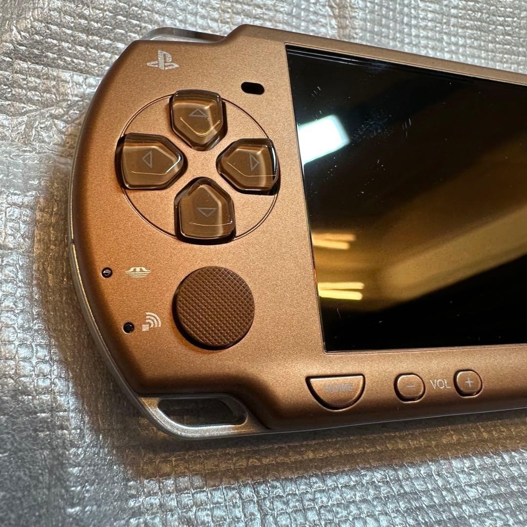 SONY PSP 2000 Matte Bronze Value Pack Console Unused Japan Region Free NTSC J