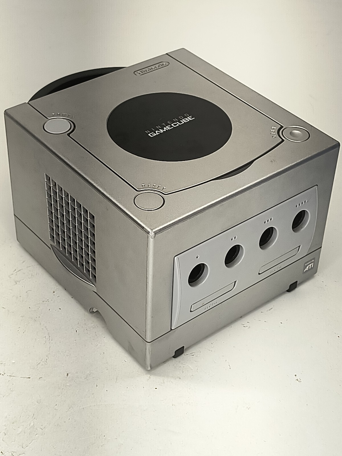 Nintendo GameCube Console Only Platinum System DOL-101 Tested Works