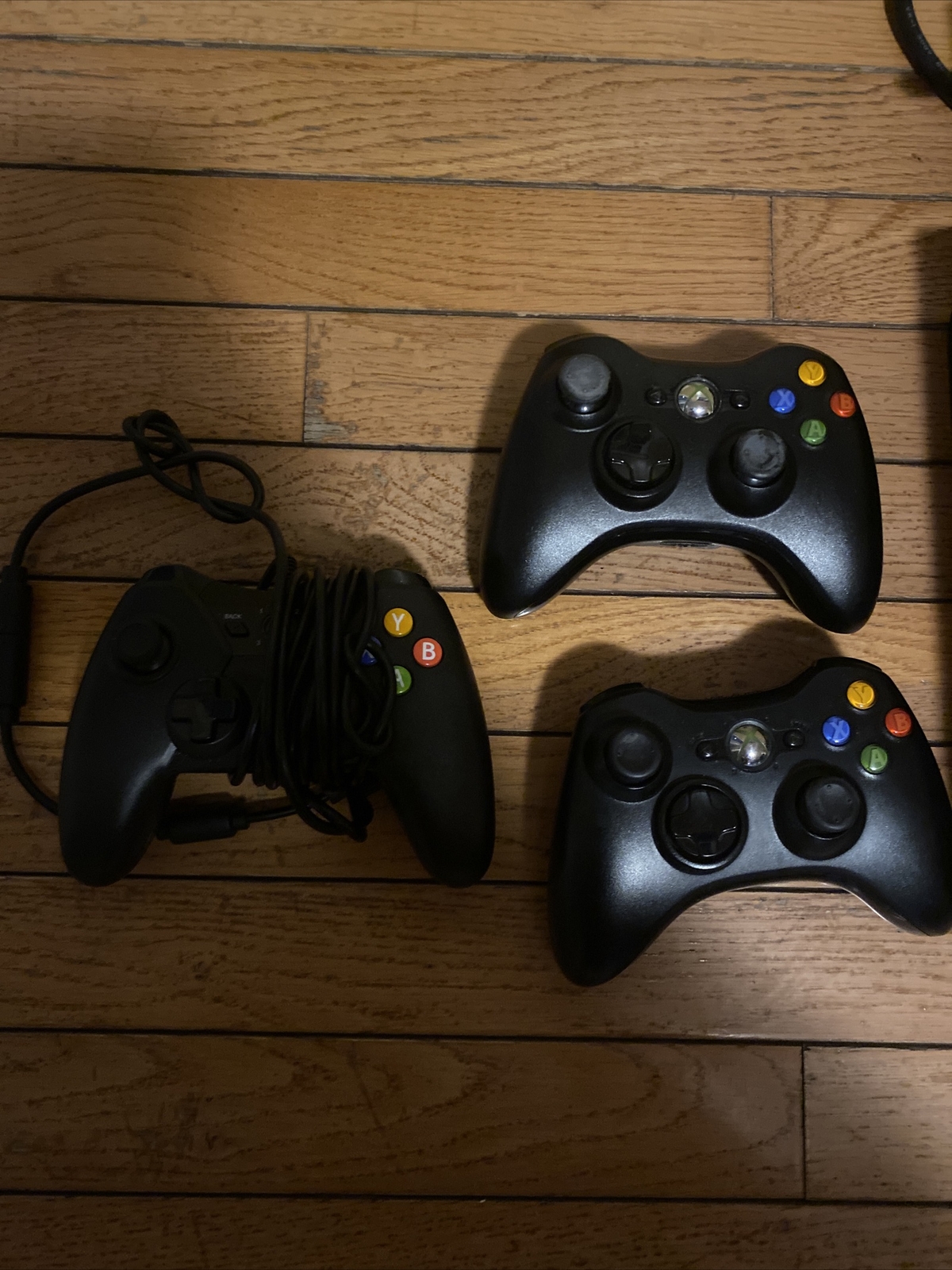Xbox 360 E 250 GB w/ Cords + 3 controllers