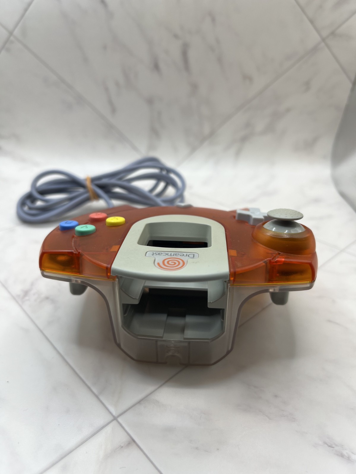 Sega Dreamcast Clear Orange Skeleton Console VA0 Japan – New Battery & Fuse – JP