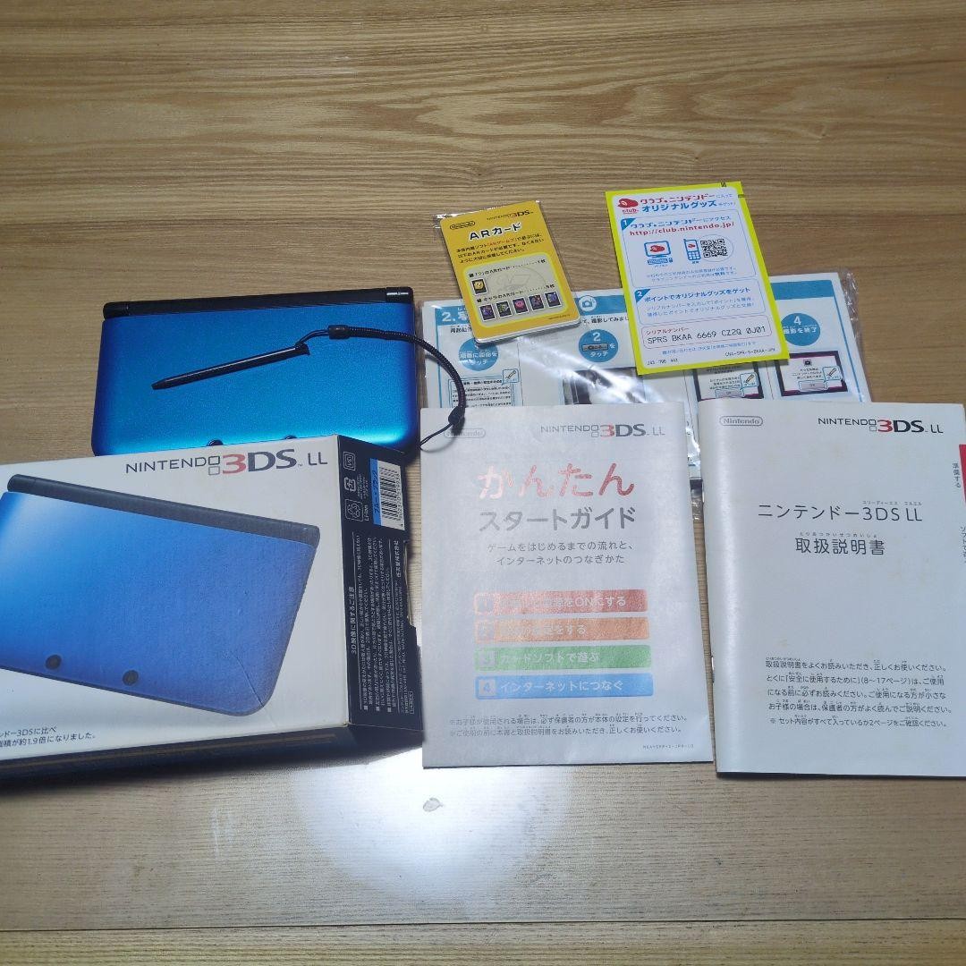 3DS/2DS/DS Nintendo 3Ds Ll Body Blue Set Japan