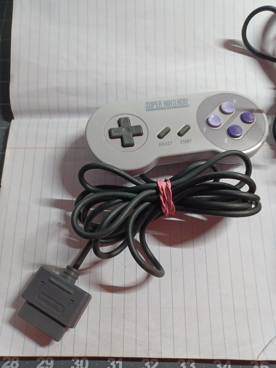Super Nintendo SNS-001 Console-w/Controller-Power Adapter-a.v Cable- Tested