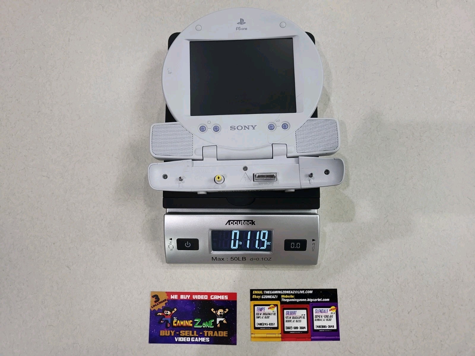 Sony PSOne Screen Attachment. READ Description!! Tested