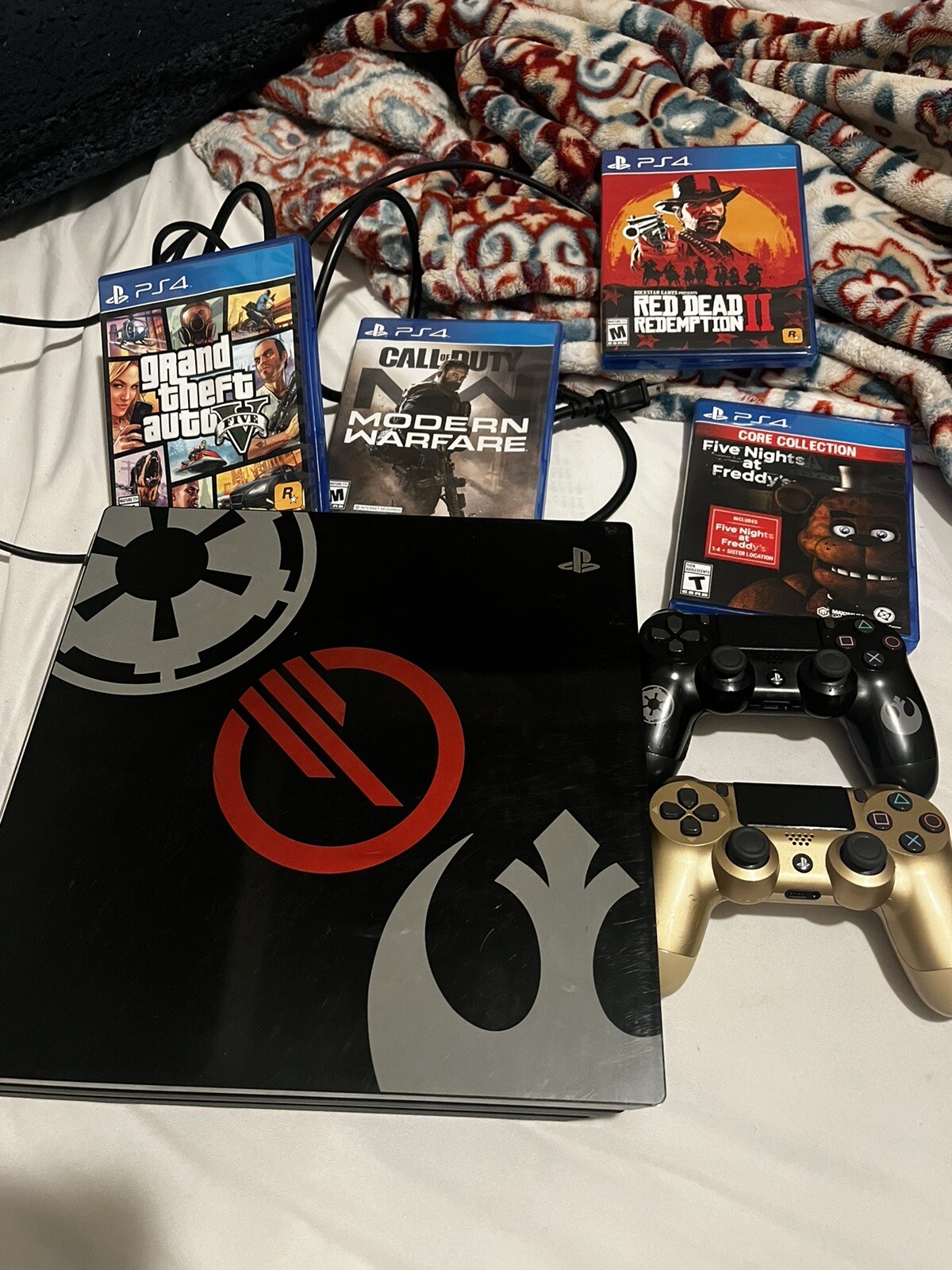 Sony PlayStation 4 Pro Star Wars Battlefront II Console – Jet Black
