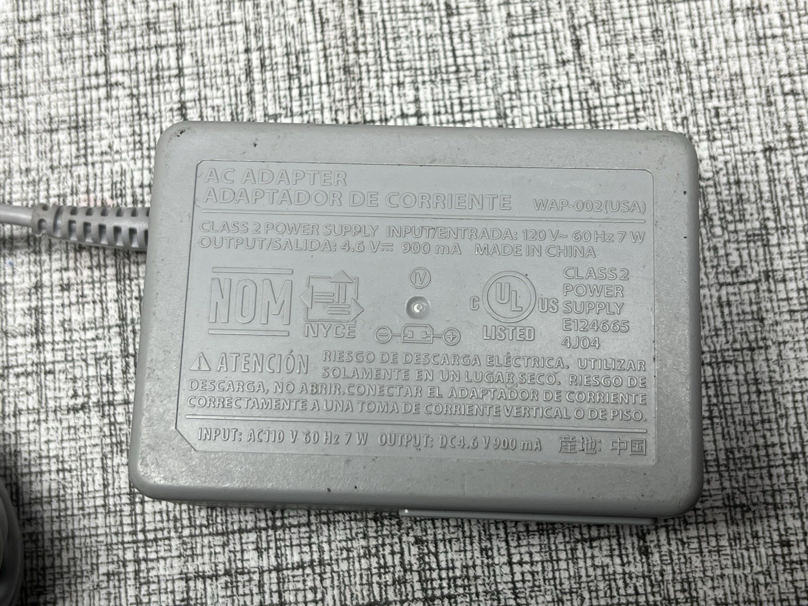 Nintendo DSi Black Handheld System DS Platform TWL-001 USA 2008 *Read Below*