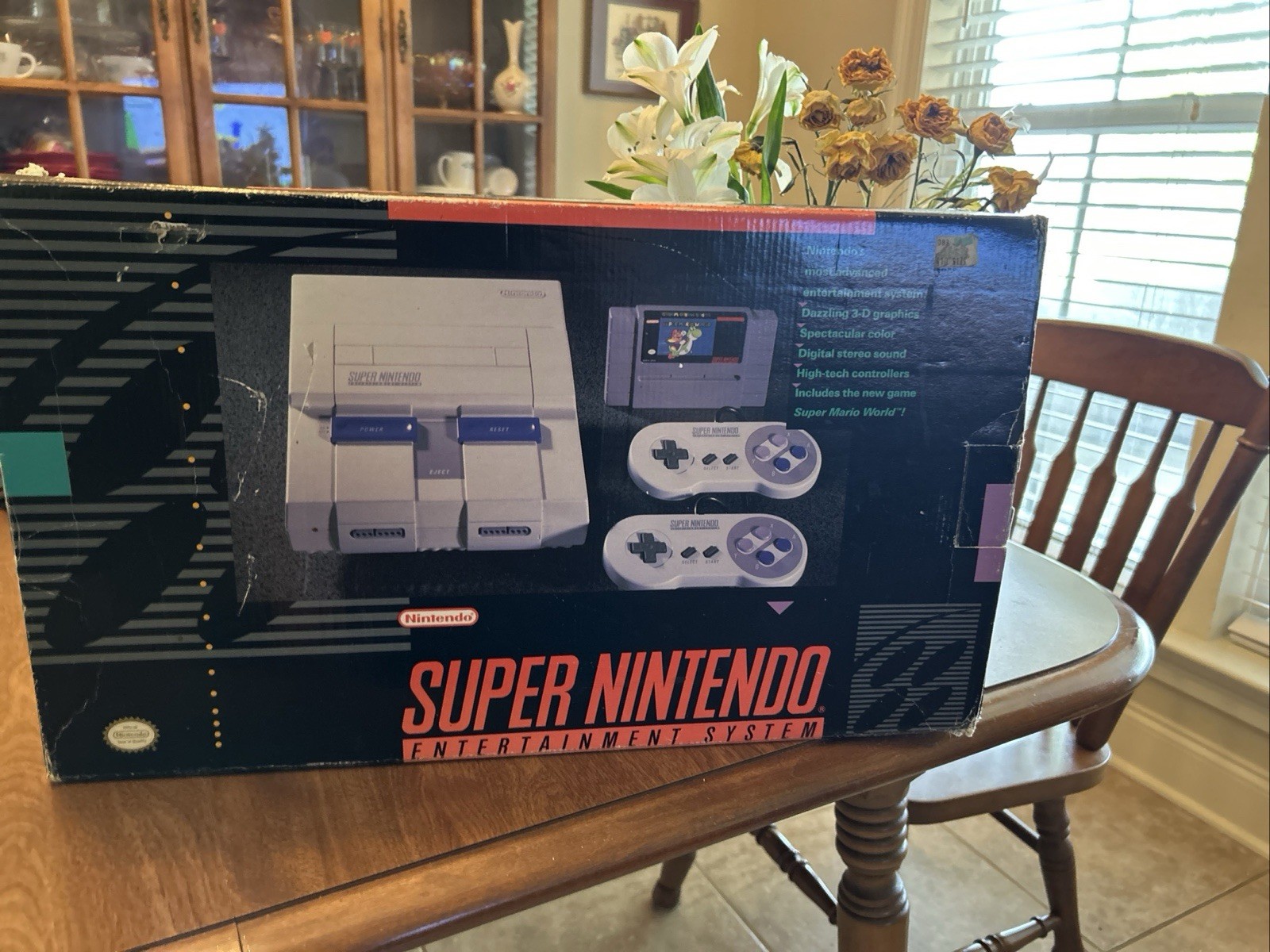 Nintendo SNES Super Nintendo Console CIB Except Manuals, Cables NTSC-U/C