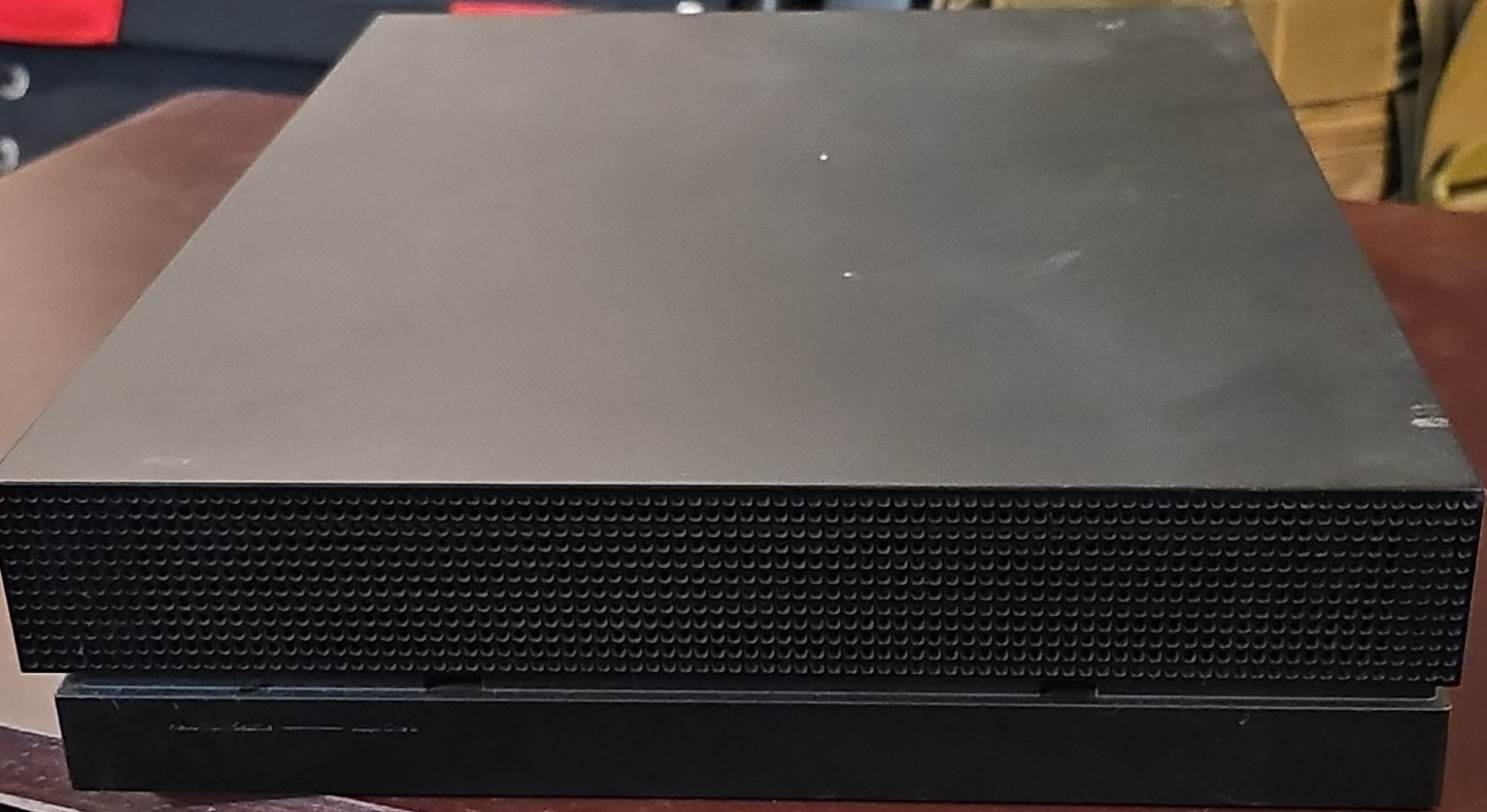 Microsoft Xbox One X Black 4K UHD Home Console HDMI USB-A Ethernet