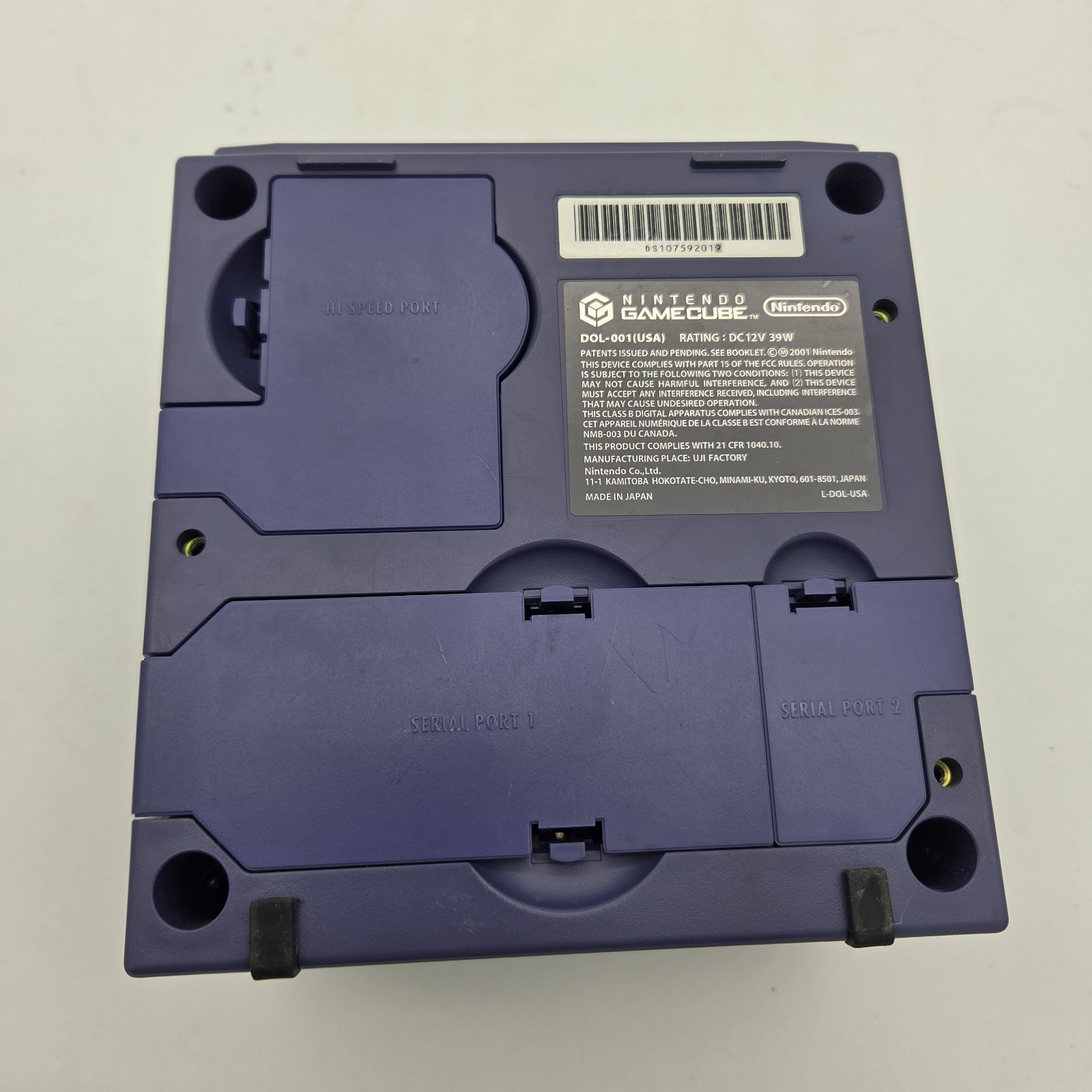 Nintendo GameCube Indigo DOL-001 Console Bundle W/ Cords And Controller – Tested
