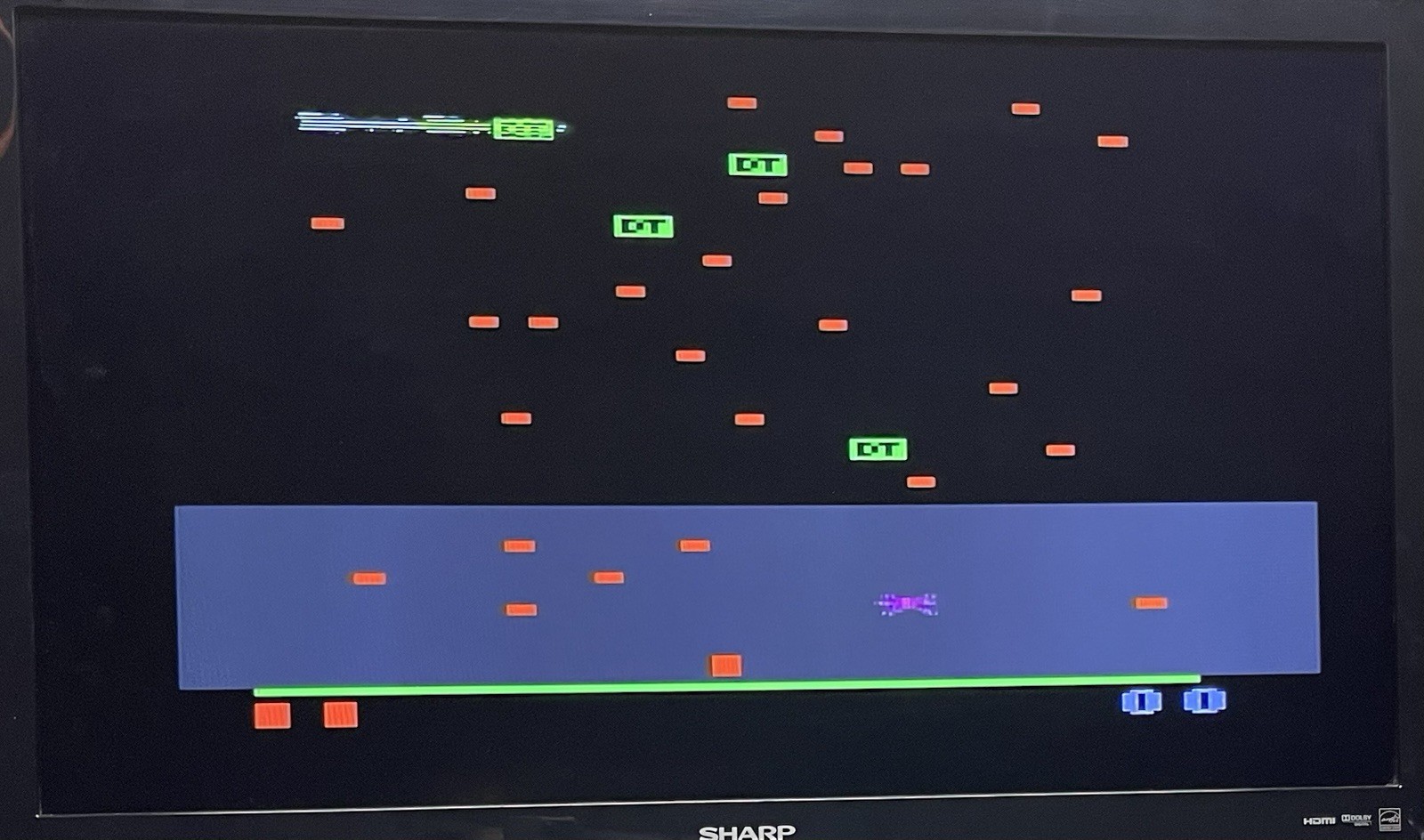 Atari Flashback 5 Classic Console 2 Wireless Joystick Controllers Cords TESTED!